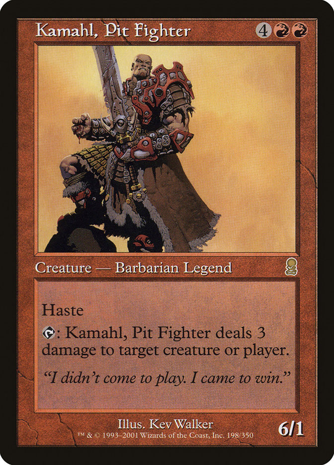 Kamahl, Pit Fighter [Odyssey] | Boutique FDB TCG
