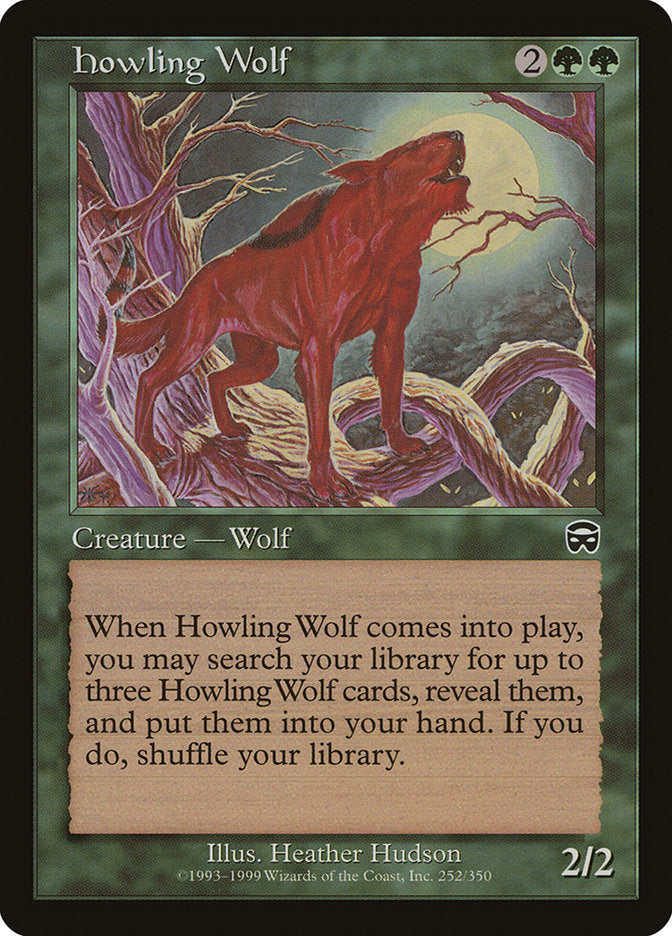 Howling Wolf [Mercadian Masques] | Boutique FDB TCG