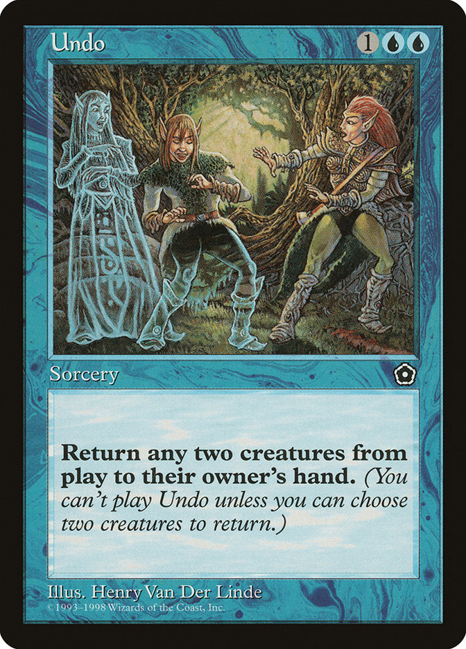 Undo [Portal Second Age] | Boutique FDB TCG