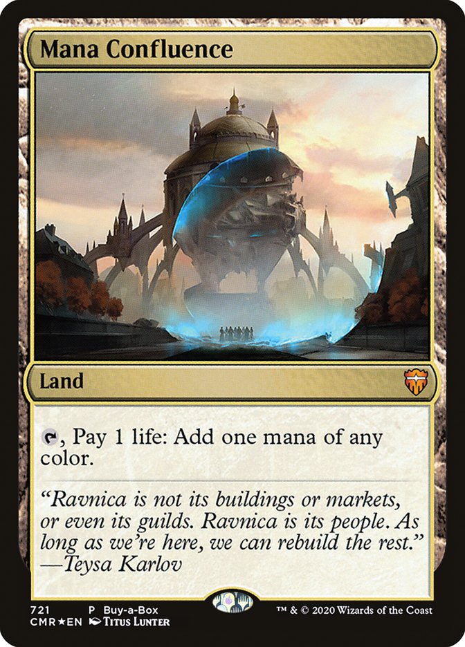 Mana Confluence (Buy-A-Box) [Commander Legends Promos] | Boutique FDB TCG