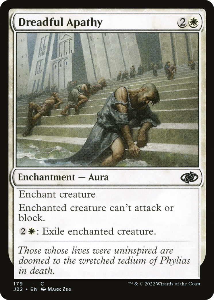 Dreadful Apathy [Jumpstart 2022] | Boutique FDB TCG