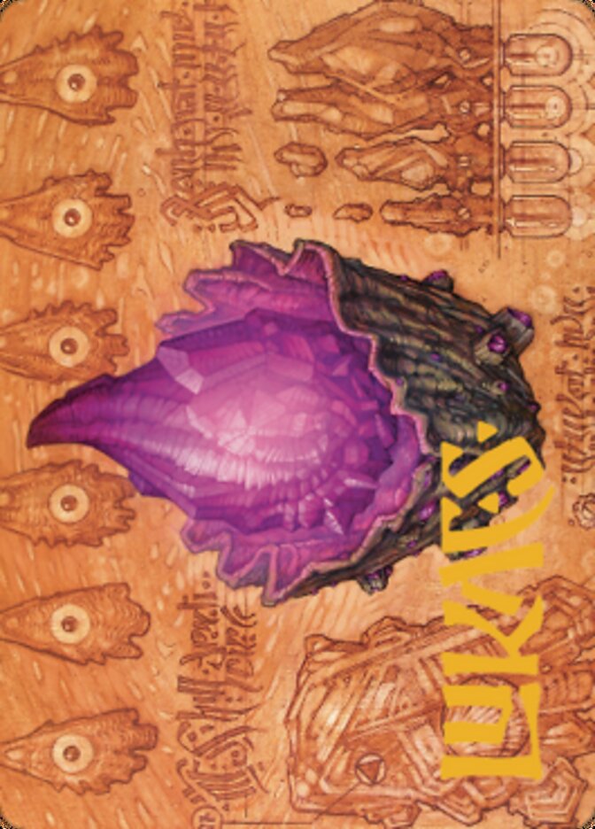 Thorn of Amethyst Art Card (Gold-Stamped Signature) [The Brothers' War Art Series] | Boutique FDB TCG