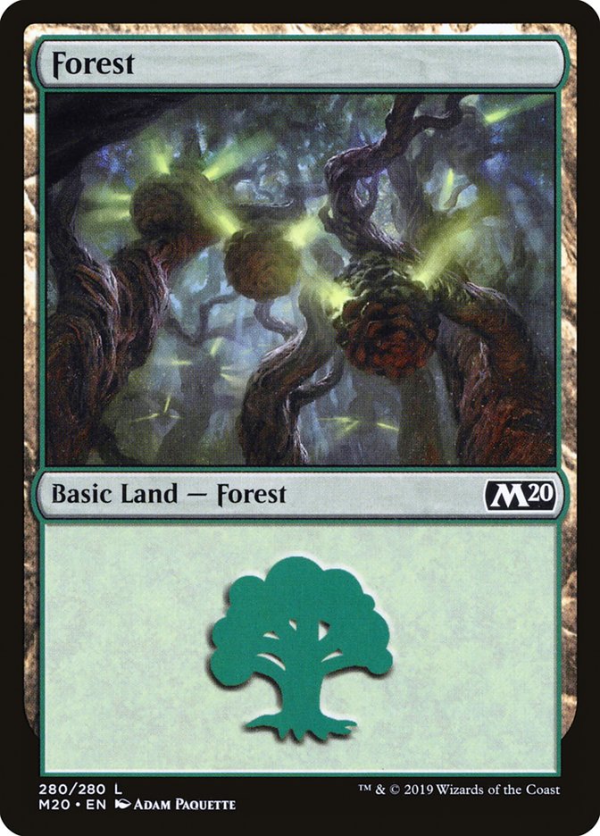 Forest (280) [Core Set 2020] | Boutique FDB TCG