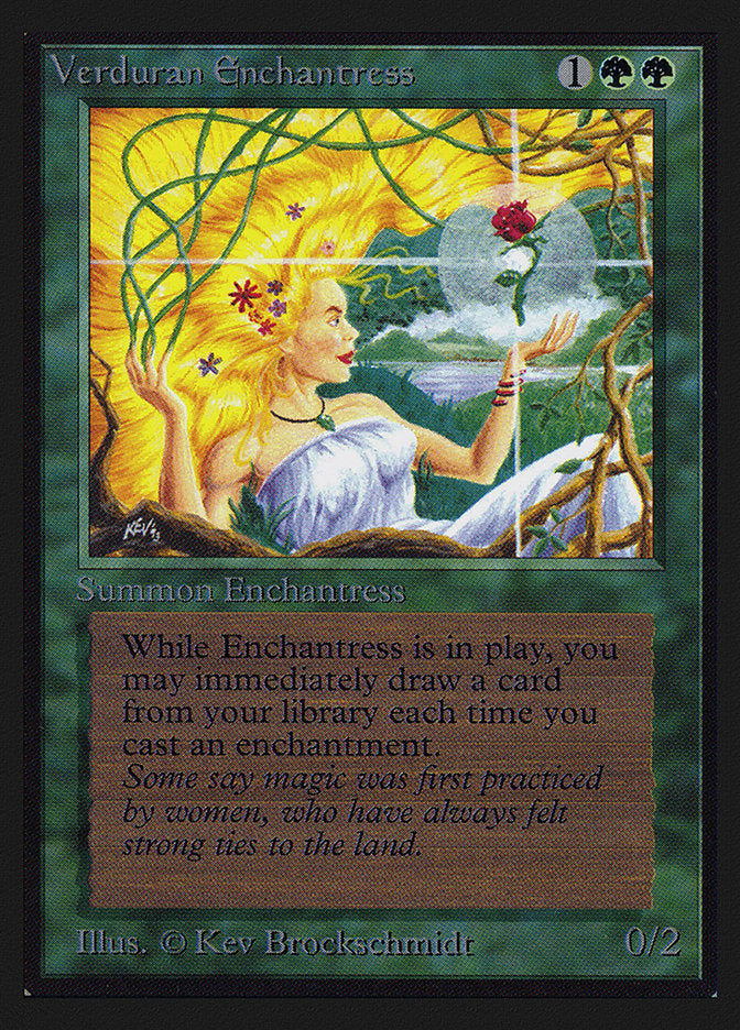 Verduran Enchantress [International Collectors' Edition] | Boutique FDB TCG