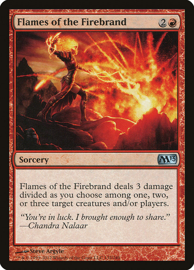 Flames of the Firebrand [Magic 2013] | Boutique FDB TCG