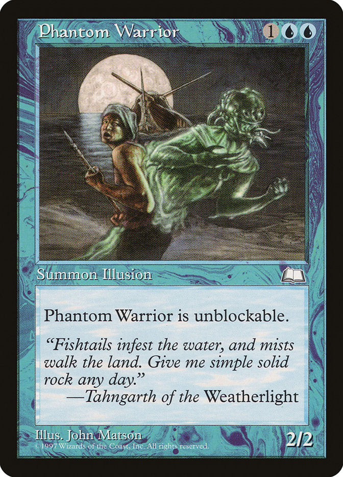 Phantom Warrior [Weatherlight] | Boutique FDB TCG