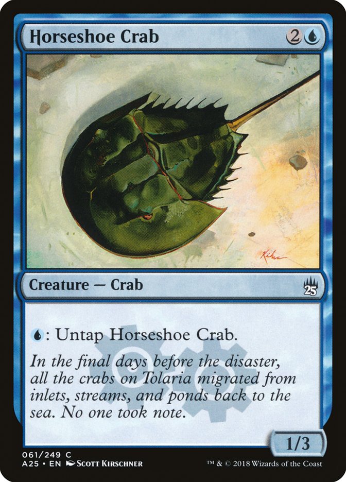 Horseshoe Crab [Masters 25] | Boutique FDB TCG