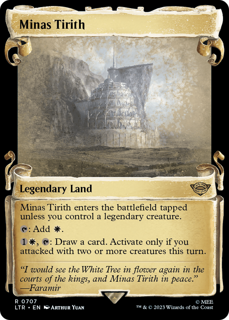 Minas Tirith [The Lord of the Rings: Tales of Middle-Earth Showcase Scrolls] | Boutique FDB TCG