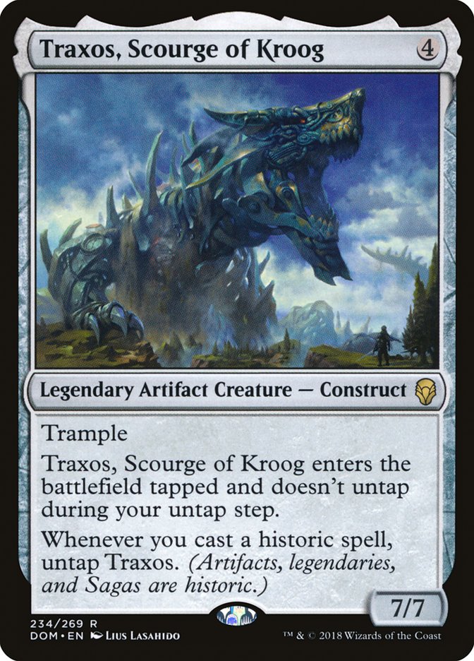 Traxos, Scourge of Kroog [Dominaria] | Boutique FDB TCG