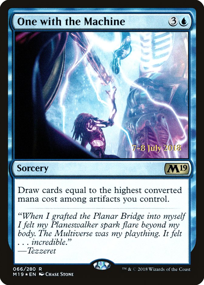 One with the Machine [Core Set 2019 Prerelease Promos] | Boutique FDB TCG