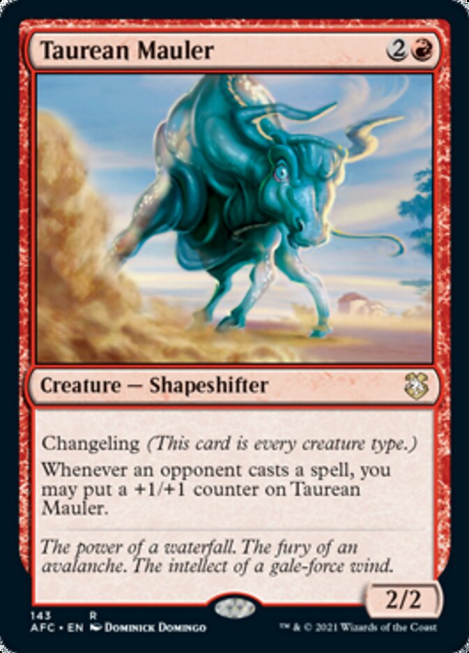 Taurean Mauler [Dungeons & Dragons: Adventures in the Forgotten Realms Commander] | Boutique FDB TCG