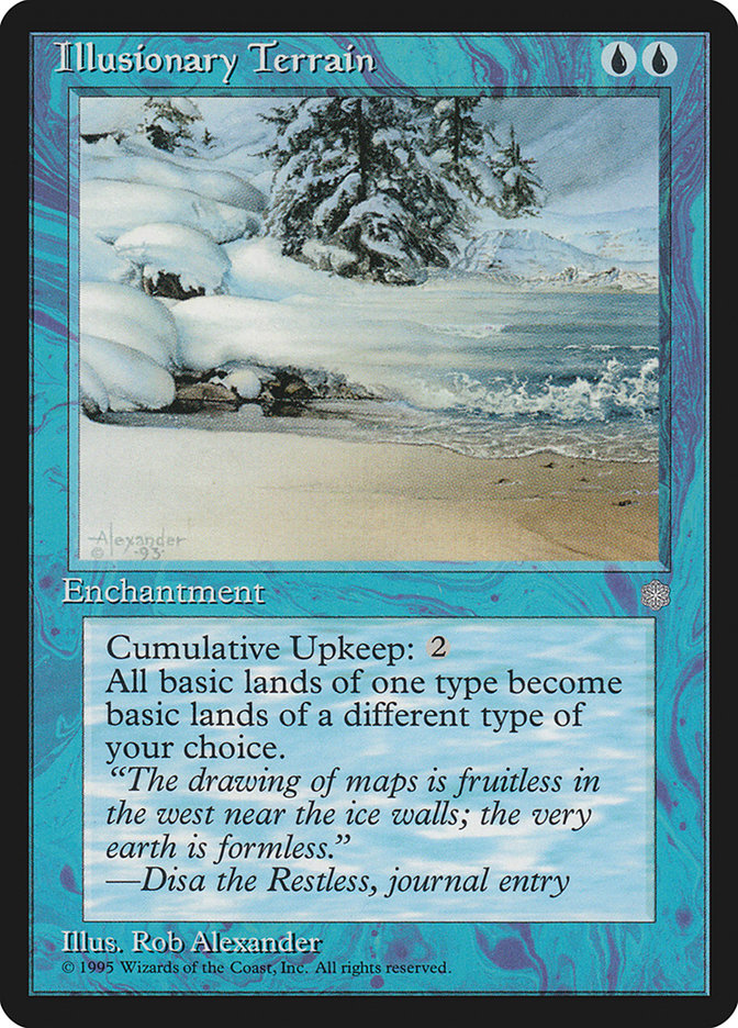 Illusionary Terrain [Ice Age] | Boutique FDB TCG
