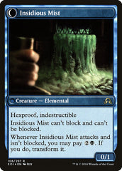 Elusive Tormentor // Insidious Mist [Shadows over Innistrad Prerelease Promos] | Boutique FDB TCG