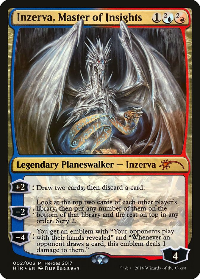 Inzerva, Master of Insights [Heroes of the Realm] | Boutique FDB TCG