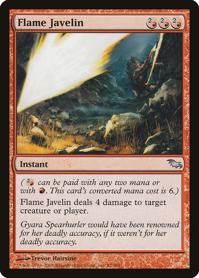 Flame Javelin [Shadowmoor] | Boutique FDB TCG