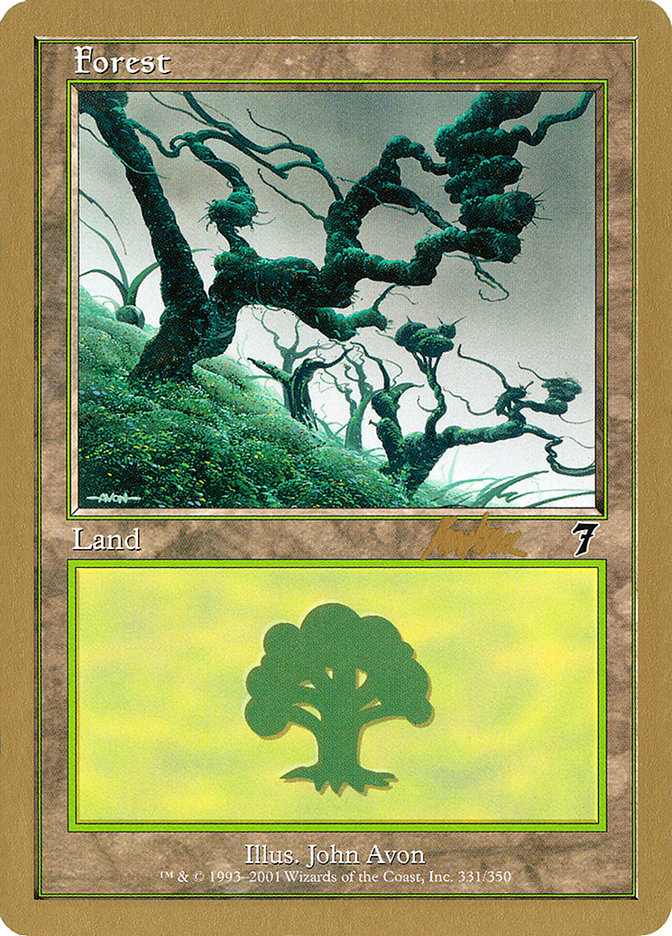 Forest (bk331) (Brian Kibler) [World Championship Decks 2002] | Boutique FDB TCG