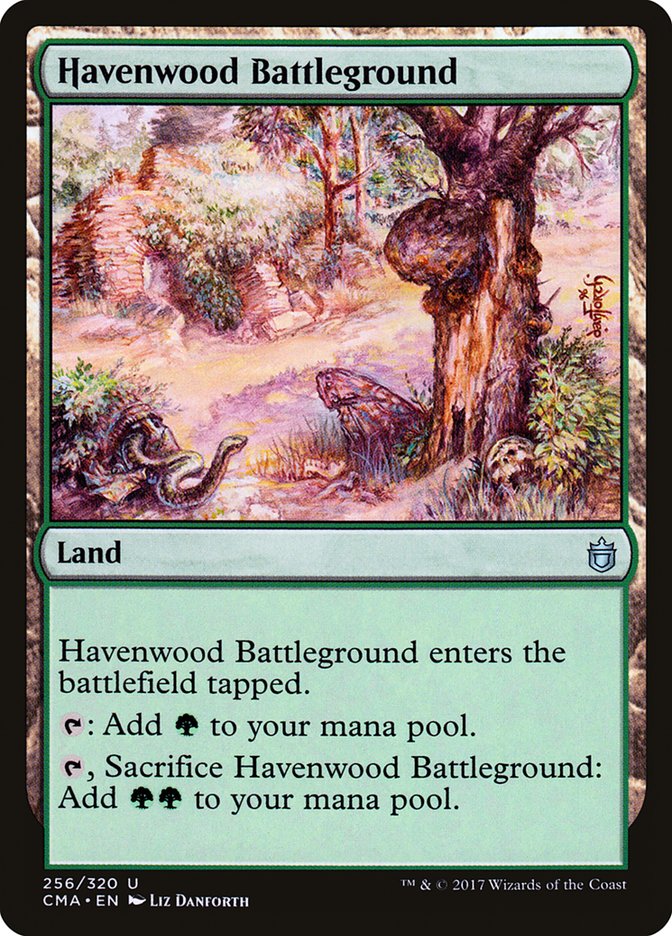 Havenwood Battleground [Commander Anthology] | Boutique FDB TCG