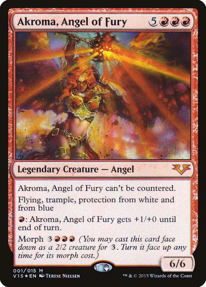 Akroma, Angel of Fury [From the Vault: Angels] | Boutique FDB TCG