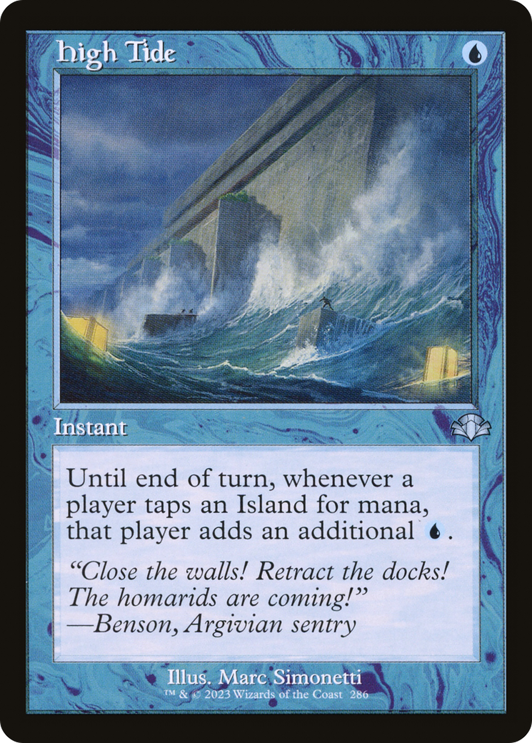 High Tide (Retro) [Dominaria Remastered] | Boutique FDB TCG