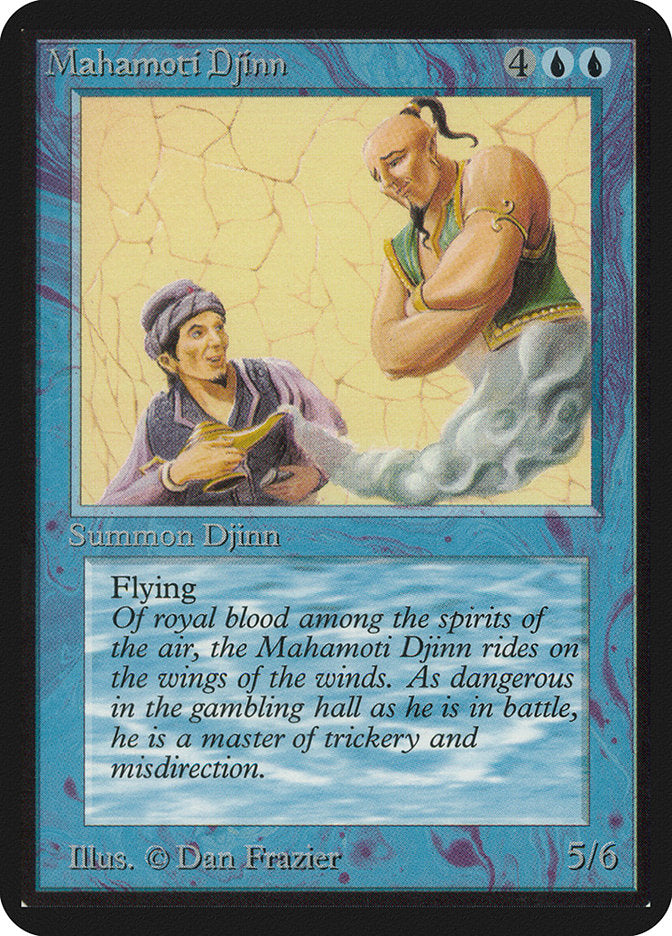 Mahamoti Djinn [Alpha Edition] | Boutique FDB TCG