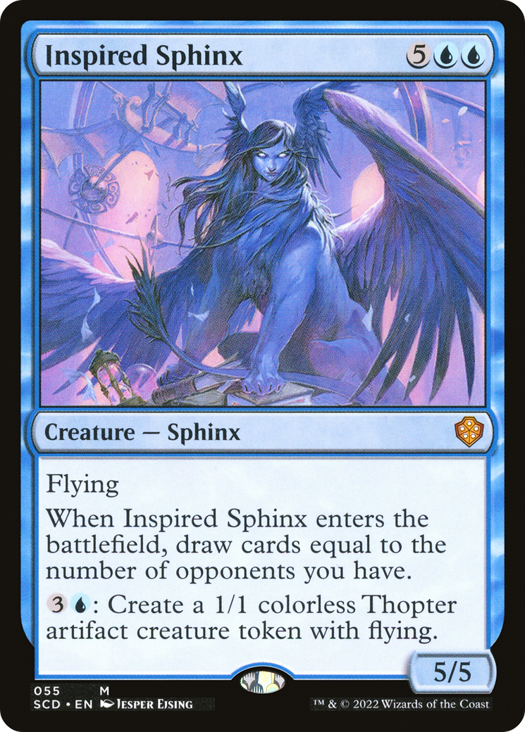 Inspired Sphinx [Starter Commander Decks] | Boutique FDB TCG