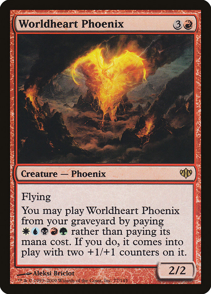 Worldheart Phoenix [Conflux] | Boutique FDB TCG