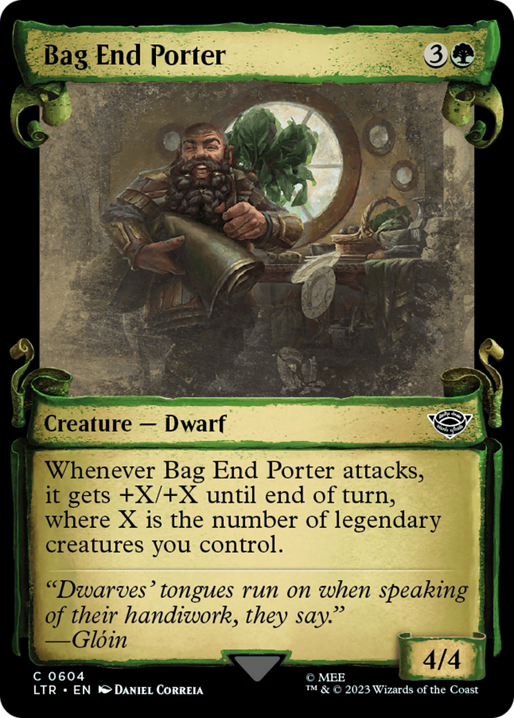 Bag End Porter [The Lord of the Rings: Tales of Middle-Earth Showcase Scrolls] | Boutique FDB TCG
