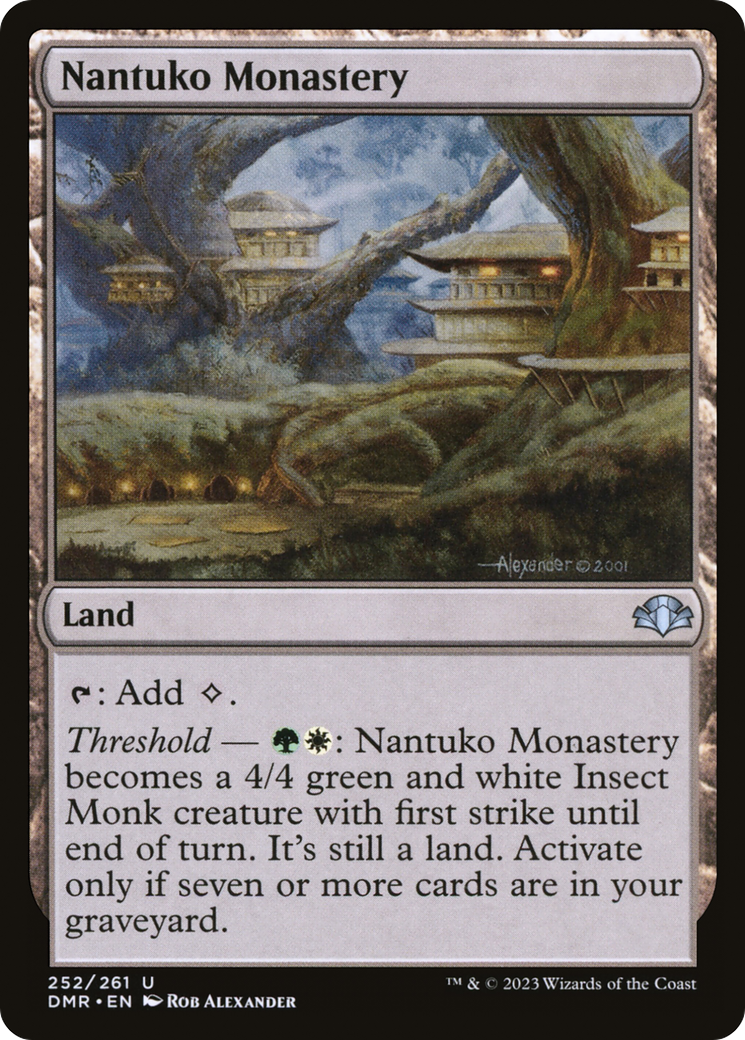 Nantuko Monastery [Dominaria Remastered] | Boutique FDB TCG