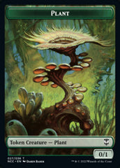 Plant // Beast Double-Sided Token [Streets of New Capenna Commander Tokens] | Boutique FDB TCG