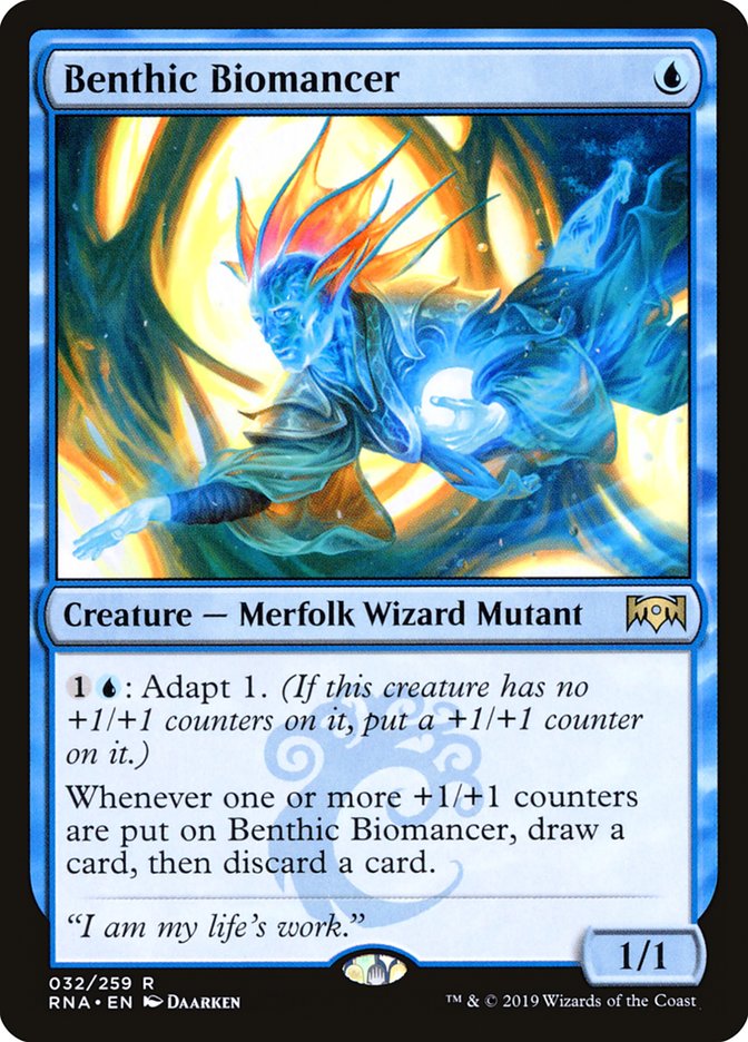 Benthic Biomancer [Ravnica Allegiance] | Boutique FDB TCG