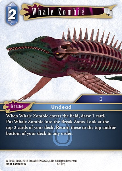 Whale Zombie [Opus VIII] | Boutique FDB TCG