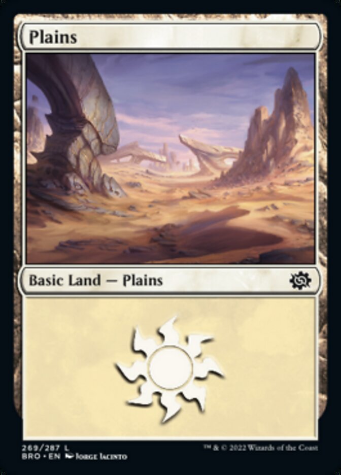 Plains (269) [The Brothers' War] | Boutique FDB TCG