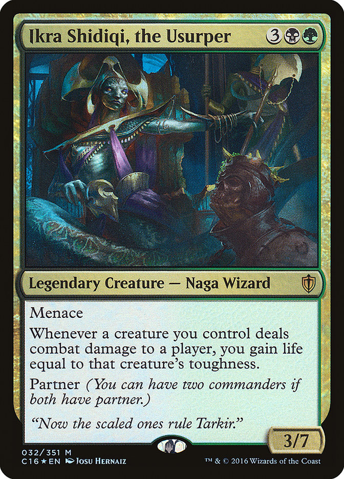 Ikra Shidiqi, the Usurper [Commander 2016] | Boutique FDB TCG