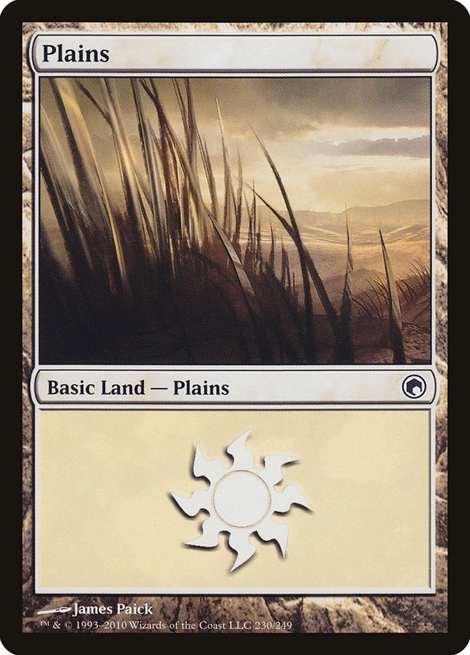 Plains (230) [Scars of Mirrodin] | Boutique FDB TCG