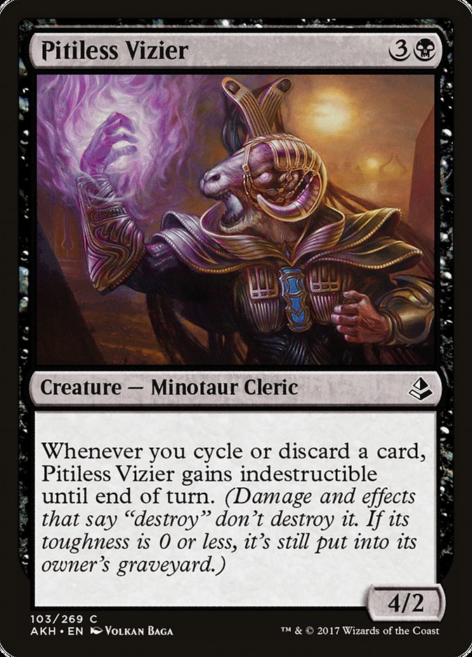 Pitiless Vizier [Amonkhet] | Boutique FDB TCG