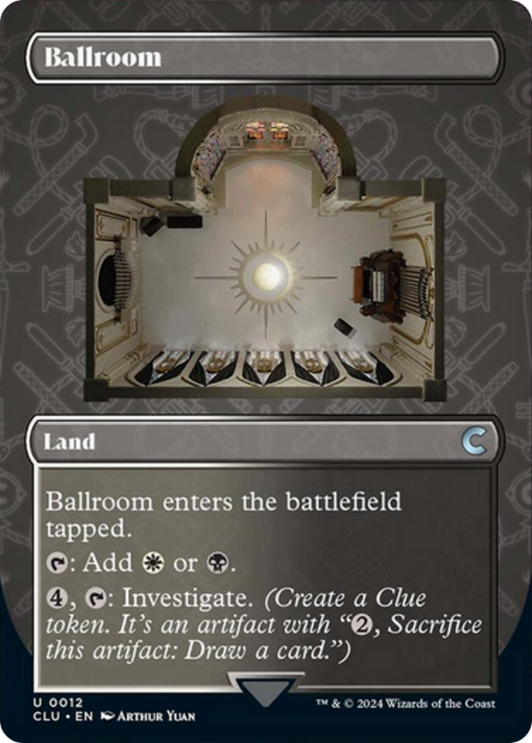 Ballroom (Borderless) [Ravnica: Clue Edition] | Boutique FDB TCG