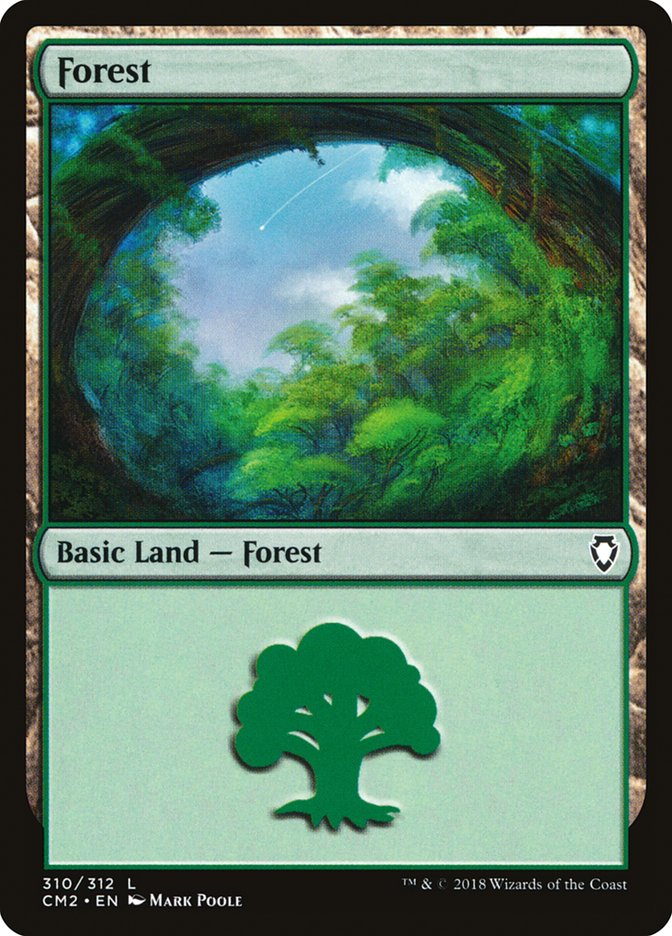 Forest (310) [Commander Anthology Volume II] | Boutique FDB TCG