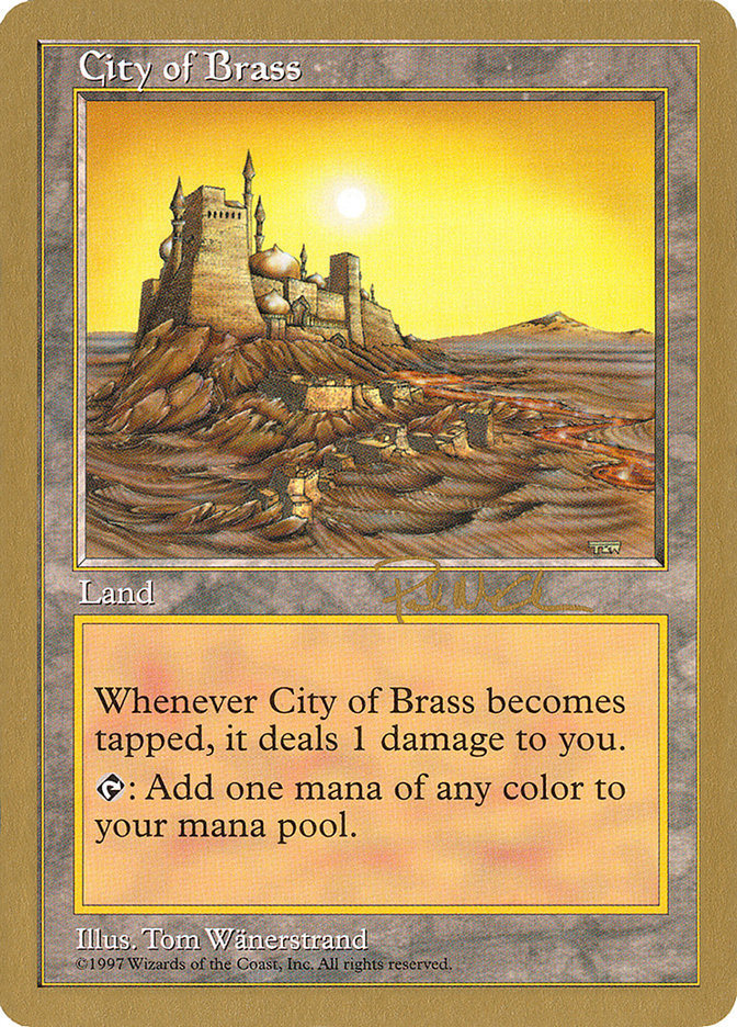 City of Brass (Paul McCabe) [World Championship Decks 1997] | Boutique FDB TCG