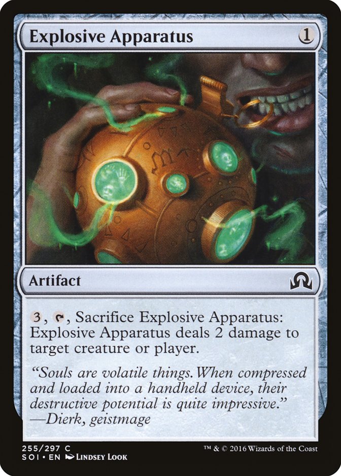 Explosive Apparatus [Shadows over Innistrad] | Boutique FDB TCG
