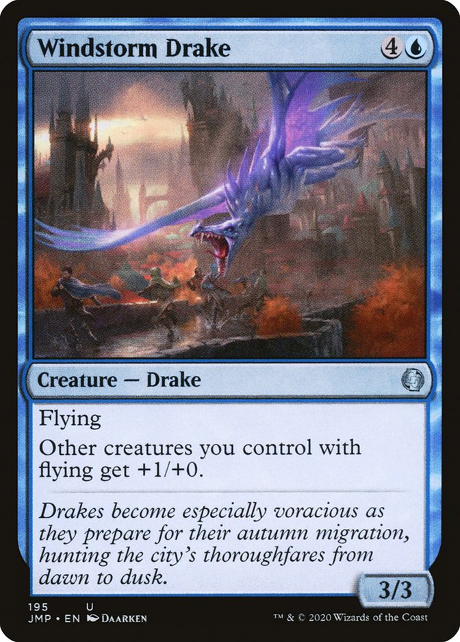 Windstorm Drake [Jumpstart] | Boutique FDB TCG