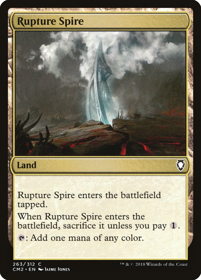 Rupture Spire [Commander Anthology Volume II] | Boutique FDB TCG