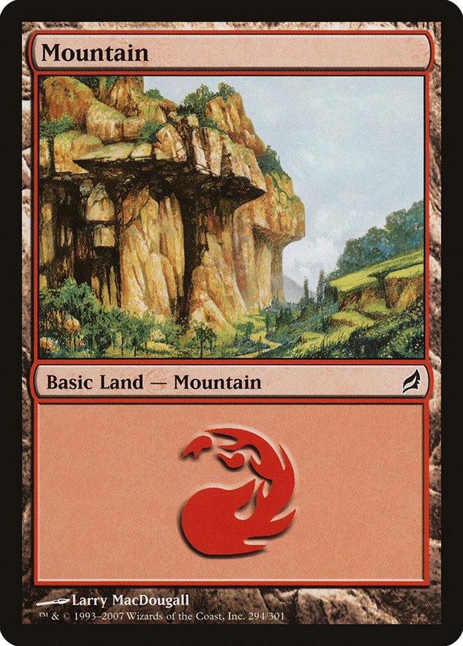 Mountain (294) [Lorwyn] | Boutique FDB TCG