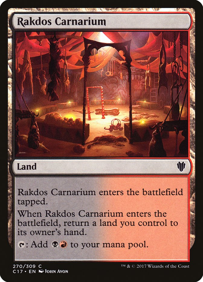 Rakdos Carnarium [Commander 2017] | Boutique FDB TCG