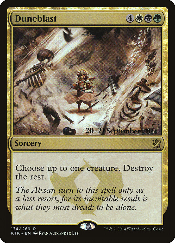 Duneblast [Khans of Tarkir Prerelease Promos] | Boutique FDB TCG