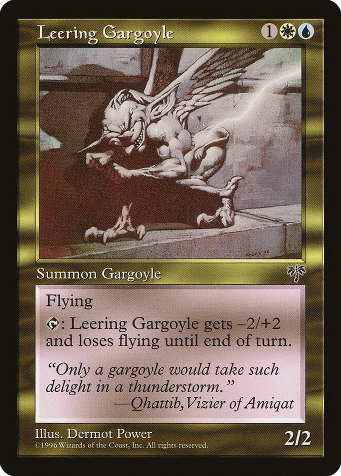 Leering Gargoyle [Mirage] | Boutique FDB TCG