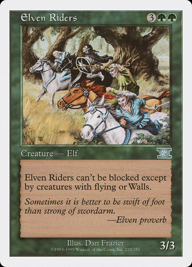 Elven Riders [Classic Sixth Edition] | Boutique FDB TCG