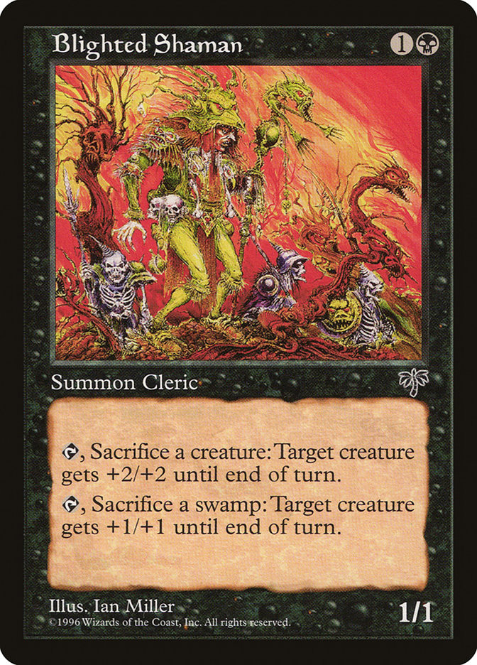 Blighted Shaman [Mirage] | Boutique FDB TCG
