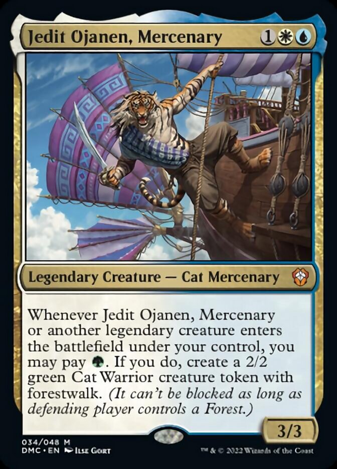 Jedit Ojanen, Mercenary [Dominaria United Commander] | Boutique FDB TCG