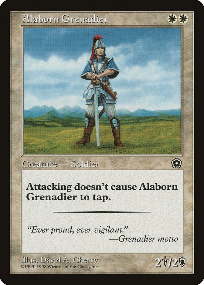 Alaborn Grenadier [Portal Second Age] | Boutique FDB TCG