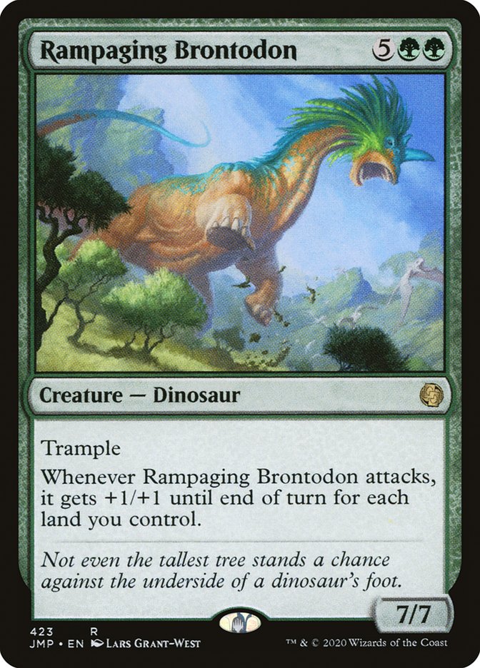 Rampaging Brontodon [Jumpstart] | Boutique FDB TCG